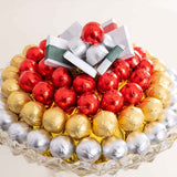 Passionelle Bonbon Chocolate 1kg & Red Roses Vase