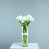 Snow White Tulip Vase