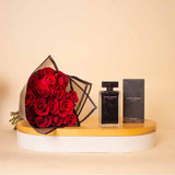 Narciso Rodriguez For Her EDT Women 150ml & Red Roses Bouquet
