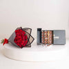 Giovanni Favorite Mix Chocolate Box & Red Roses Bouquet
