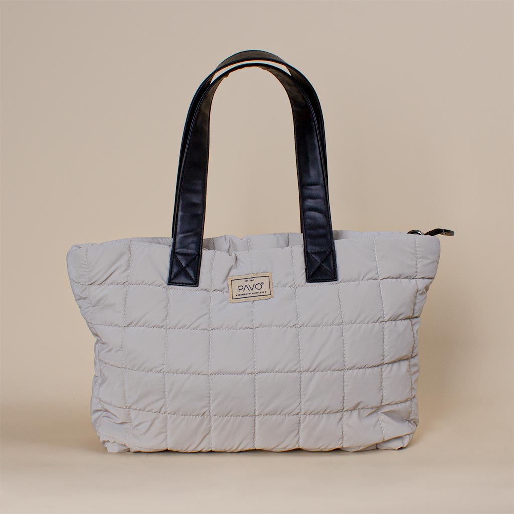 Pavo’s Beige Tote Handbag | Romantic Hand Bouquet