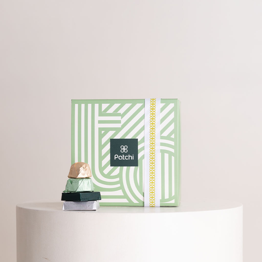 Patchi Chocolates 500g & Revival Roses Vase
