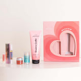 Joviality Skin Love Kit Valentine Box & Red Roses Bouquet