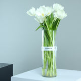 Snow White Tulip Vase