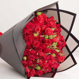 Red Baby Roses Bouquet – 20 Roses