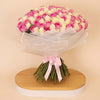 Flowrista | Grand Bouquet of 100 Pink & White Roses