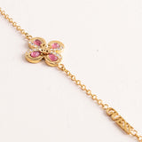 Guess Flower Blossom Bracelet & Pink Roses Bouquet