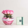 Patchi Chocolates 250g & Revival Roses Vase