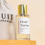 Nuit Fragrances Head Turner and 20 red roses