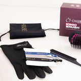 CH&BE Ionic Straightening Brush & White Roses Bouquet