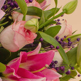 Flowrista Pink Roses & Lilies Flowers Bouquet
