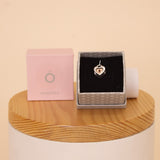 Pandora Two tone Padlock Splittable Heart Charm