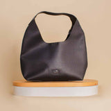 Cocan Black Tote Bag with Sunflower Bouquet