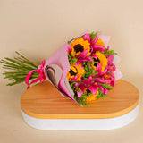 Sunflower & Lily Bouquet