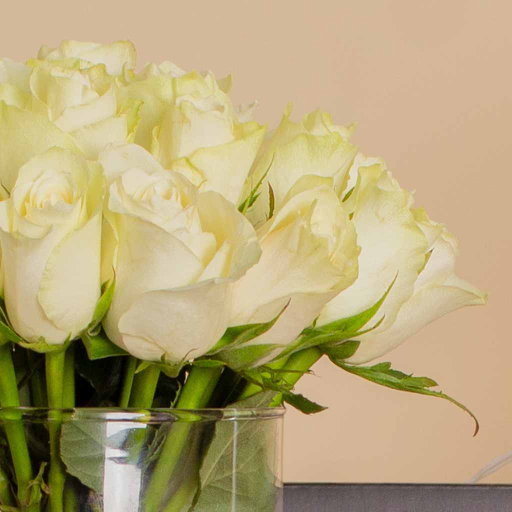 Lazaro Lil Smart Black with White Roses – Luxury Gift Set
