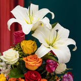 Colorful Flowers Box