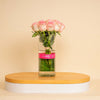 Flowrista | Light Pink Flowers Vase – 15 Stems