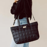 Pavo Tote Handbag - Black
