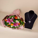 Felizmoda North Star Silver Necklace | The Season Bouquet