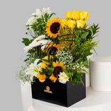 Yellow and White