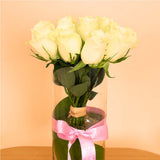 Nola Nutella Crunchy Cake & White Roses Vase