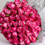 Luxurious Pink Rose Bouquet