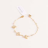 GUESS Fan Gold-Tone Charm Bracelet