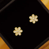 Markiz Sterling Silver Flower Earrings