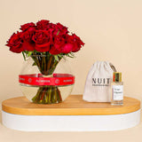 Nuit Fragrances True Hipster | Red Rose Vase