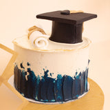 Ninos Graduation Celebration Cake & 20 Red Roses