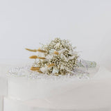 White Radiance Hand Bouquet – Baby’s Breath