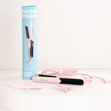 CH&BE Slim Ceramic Straightener & Pink Roses Bouquet