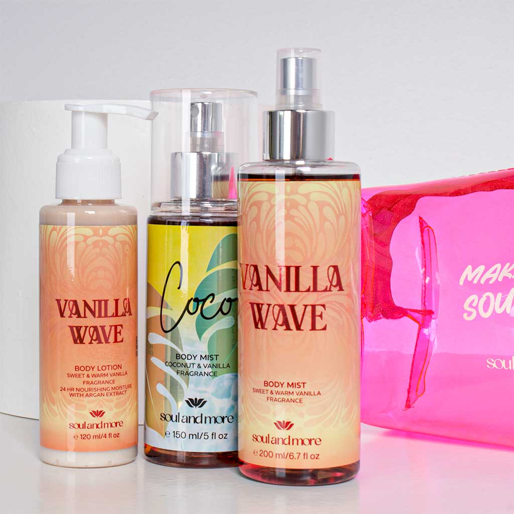 Soul & More Bali Collection: 3-Piece Body Care with Exotic Scents
