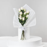 Flowrista | 10 White Roses Bouquet