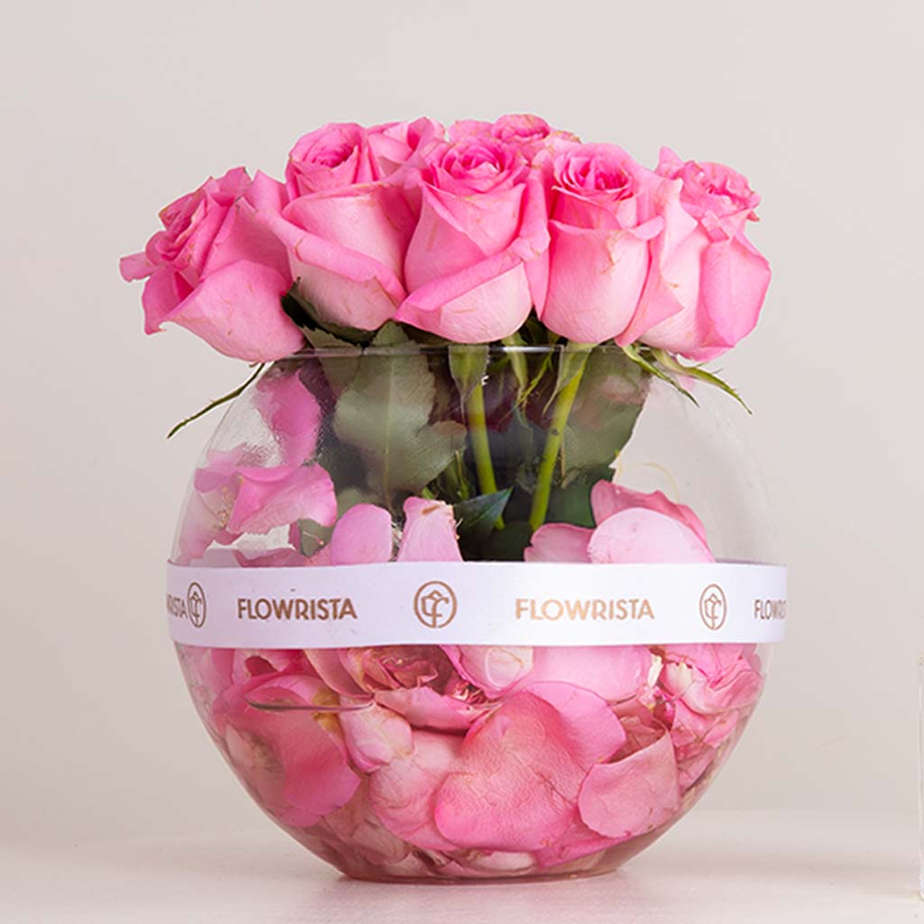 Patchi Chocolates 245g & Revival Roses Vase