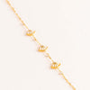 GUESS Fan Gold-Tone Charm Bracelet