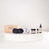 Areej Deep Sleep & Relaxation Set | Lavender Ritual & White Roses Bouquet