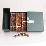 Giovanni Mix Caramelized Chocolate Box & Red Roses Bouquet