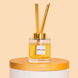 Zaha Home Serenity & Roses Bundle - Vanilla Spray & Oud Diffuser & Bliss Candle & White Roses