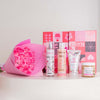 Bubblzz Vanilla Body Care Collection & Revival Roses Bouquet