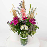 Gerbera & Chrysanthemum Flower Vase
