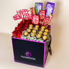 Premium Chocolate & Red Roses Gift Box