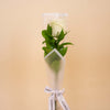 Single White Rose Bouquet