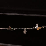Markiz Sterling Silver Butterfly Barcelet