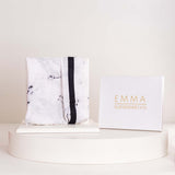 EMMA White Marble Scarf