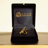 Amaz Circular Cascades Ring