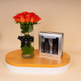 Soul & More Nomad Set of 2  & Orange Roses Vase