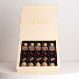 Moko Gold Collection Chocolates Box & Gerbera Mixed Vase