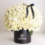Flowrista White Rose Box - 250 Stems