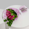 Deep Purple Roses Hand Bouquet